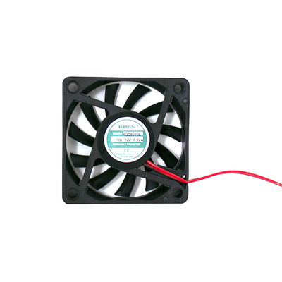 fã de ventilação do ar 24V, fã de 60x60x10mm de baixo nível de ruído para o refrigerador doméstico