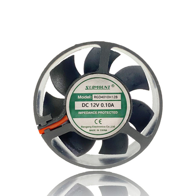 quadro redondo axial do ventilador de refrigeração da C.C. do fã sem escova 5V 12V da C.C. de 40x40x10mm para o equipamento vídeo